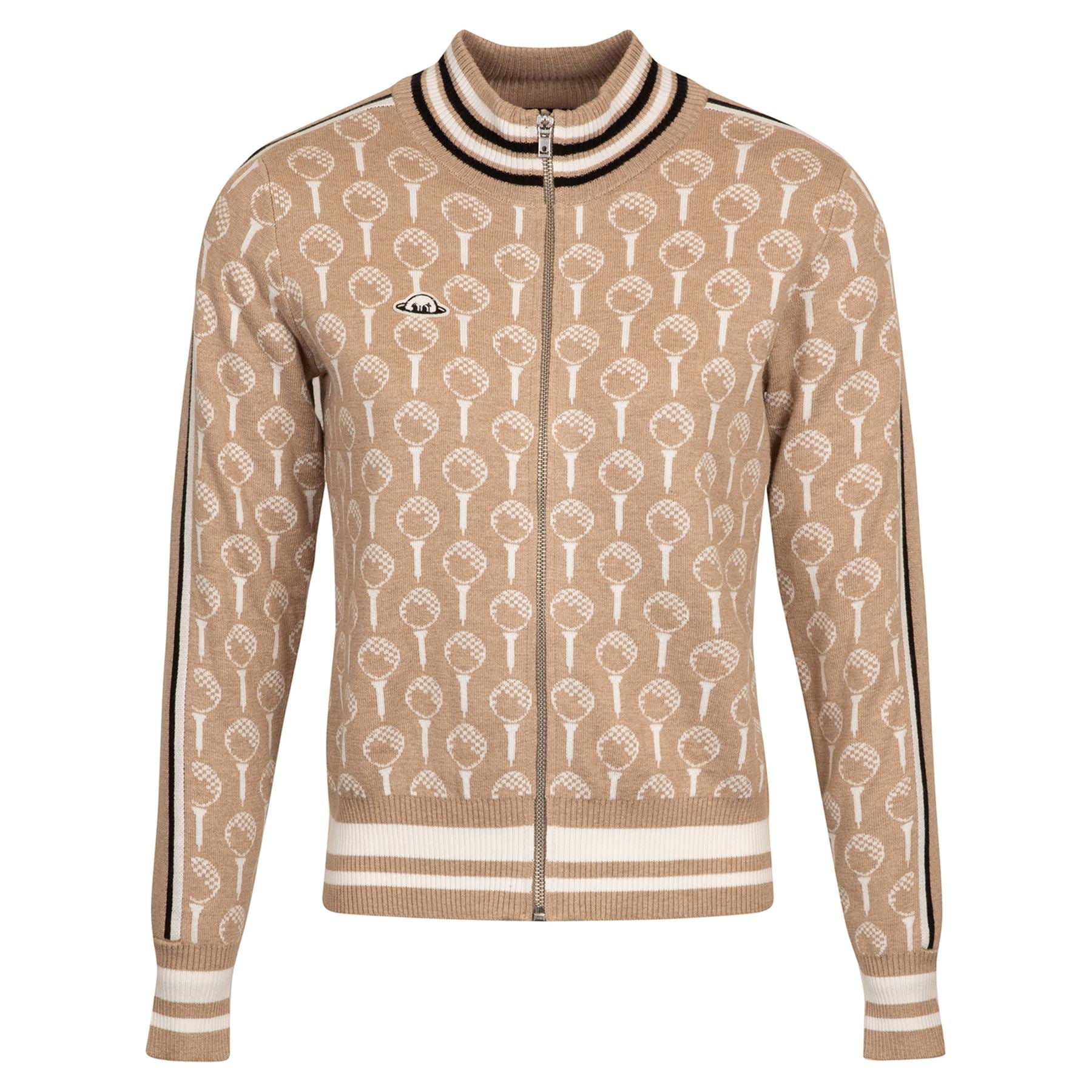 Womens Stella Recycled Sweater Jacket Sable