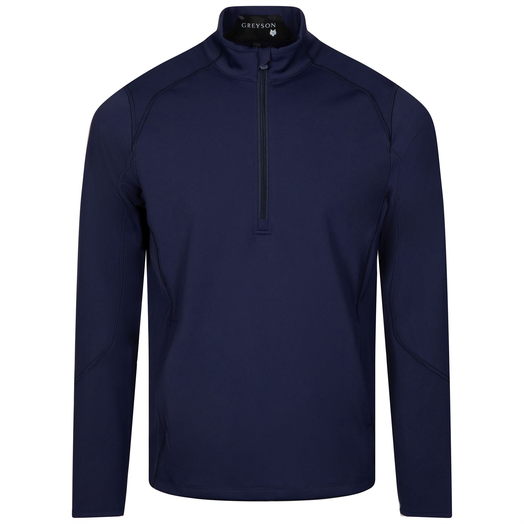 Gratiot Quarter Zip Mid Layer Maltese Blue