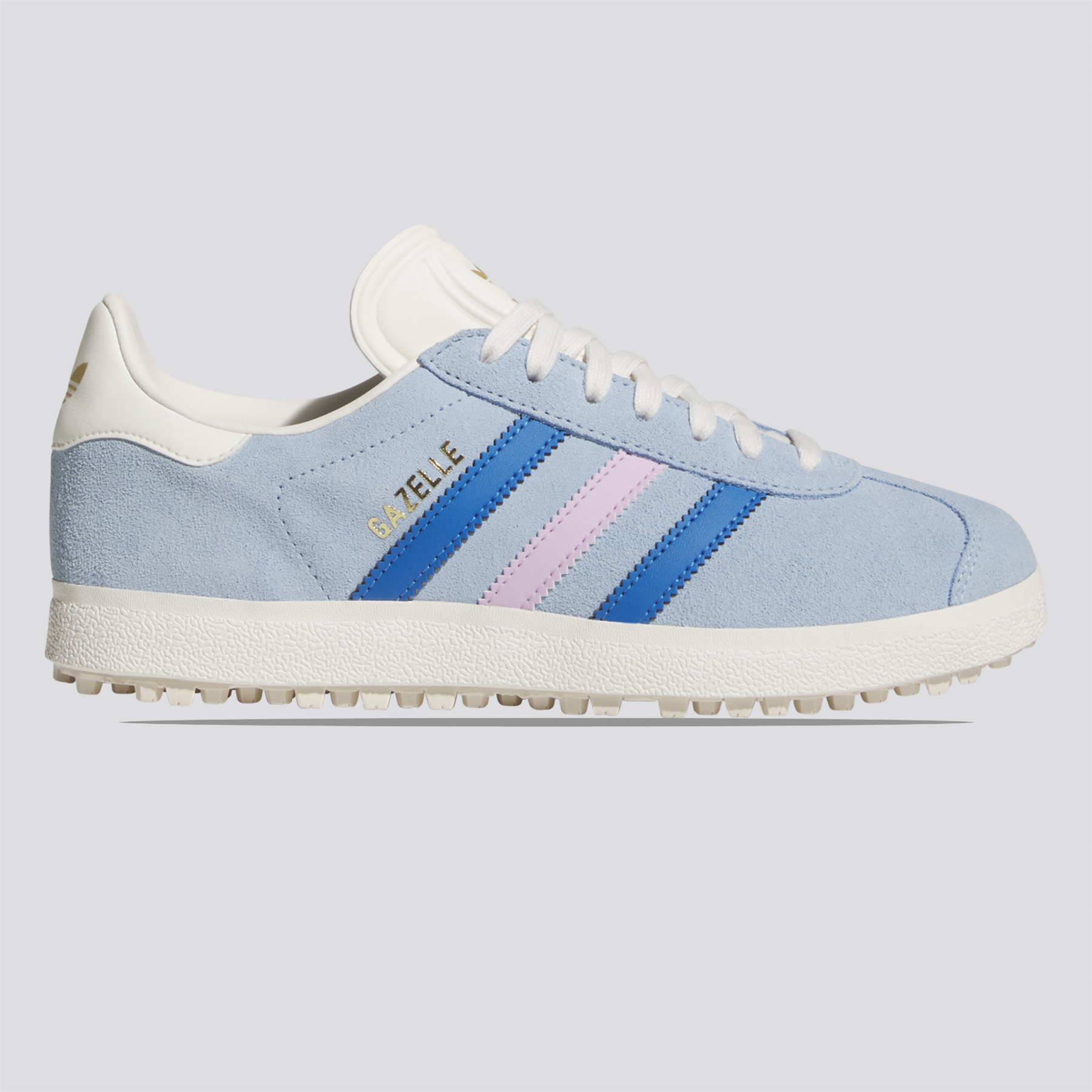 Womens Gazelle Spikeless Golf Shoes Clear Sky/Bluebird/Bliss Lilac