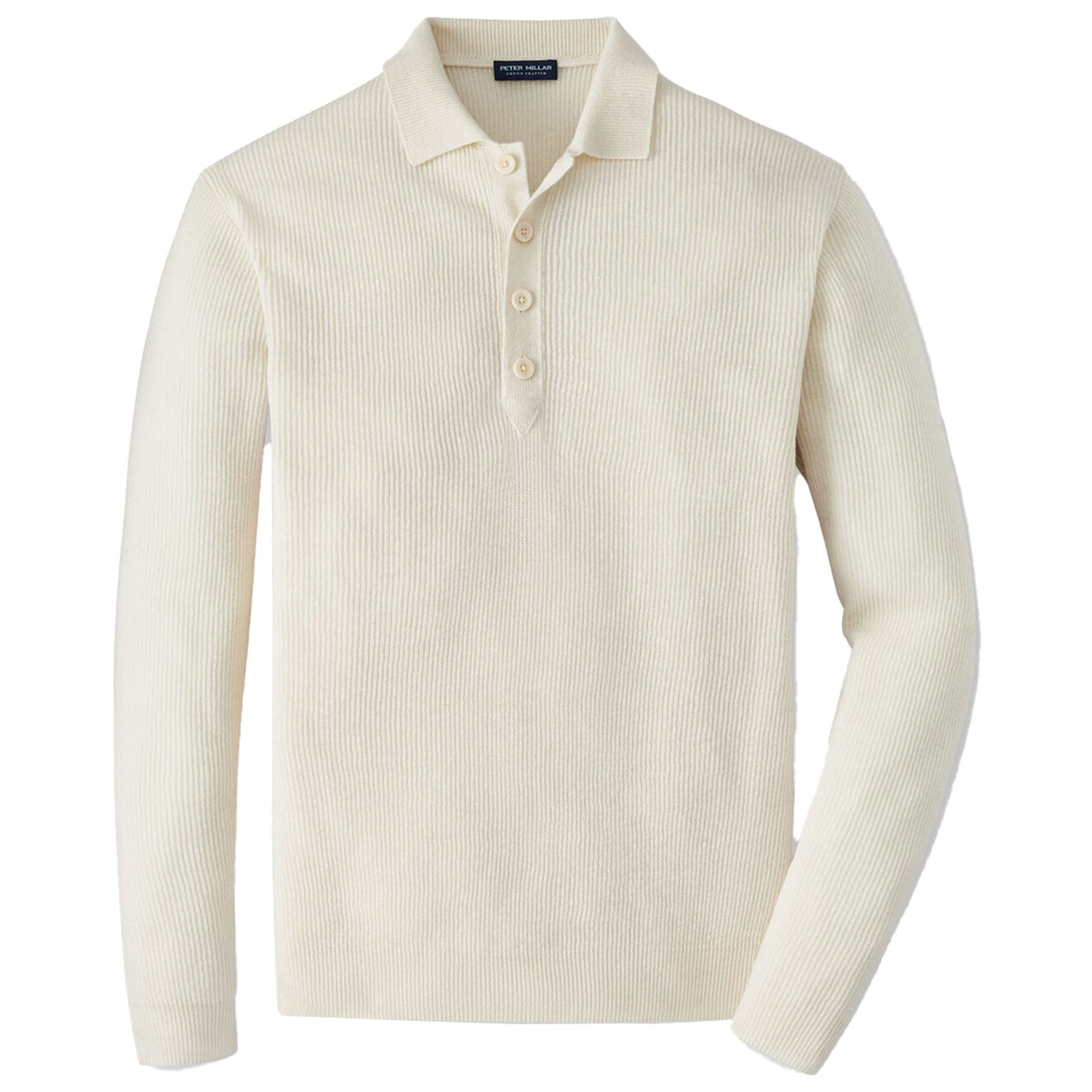 Brixham Sweater Polo Almond