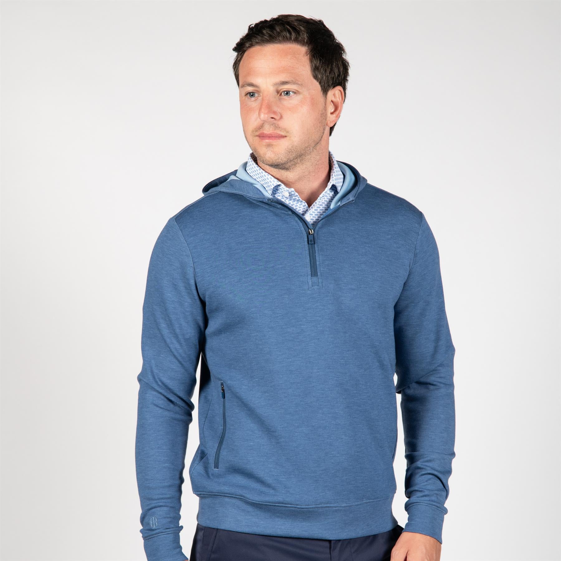 The Tilley Hoodie Heathered Andover
