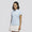 Womens Twistknit Trefoil Polo Clear Sky