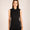 Womens The Maddie Sleeveless Polo Black