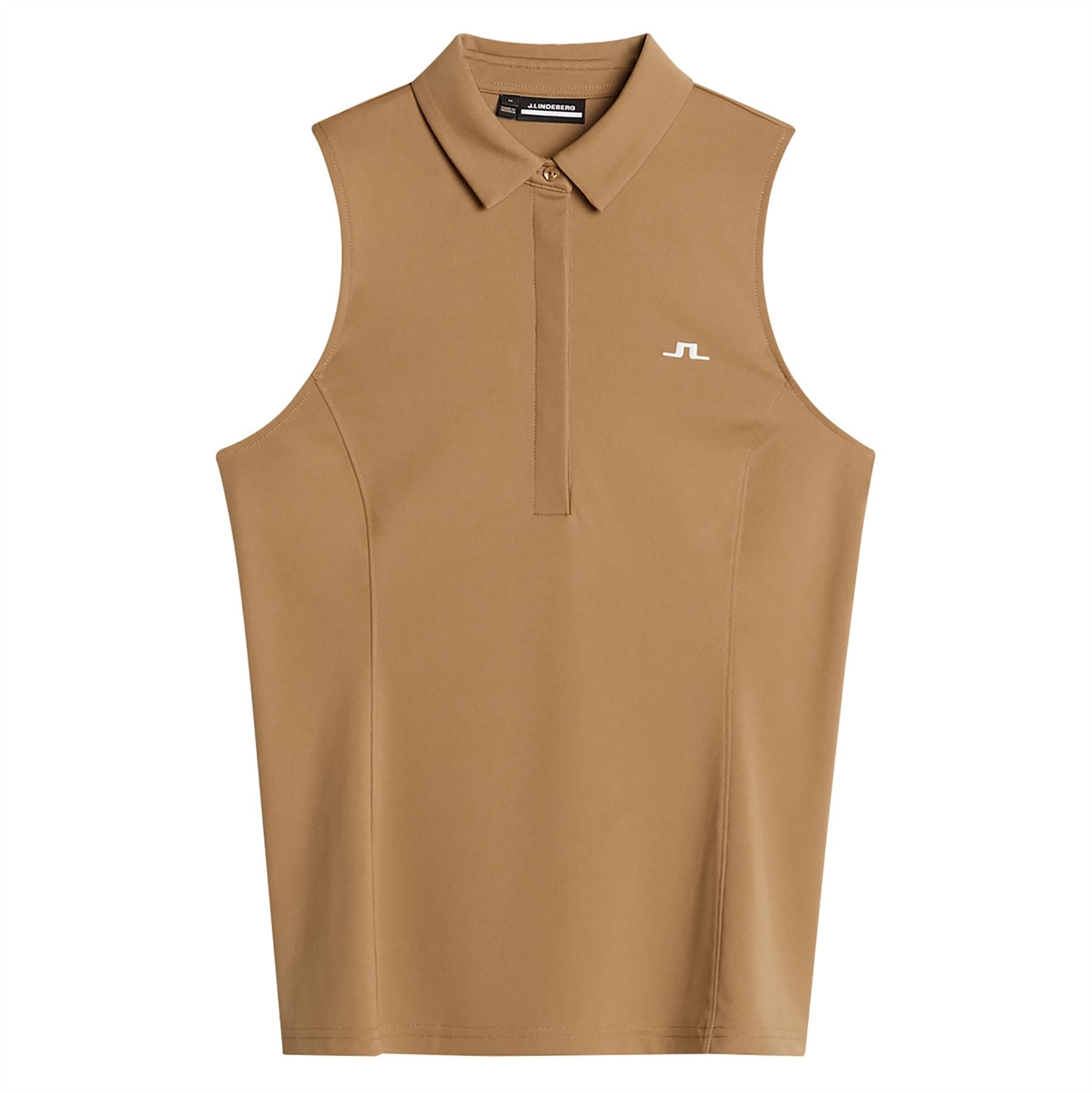 Womens Dena Sleeveless TX Jersey Top Tigers Eye
