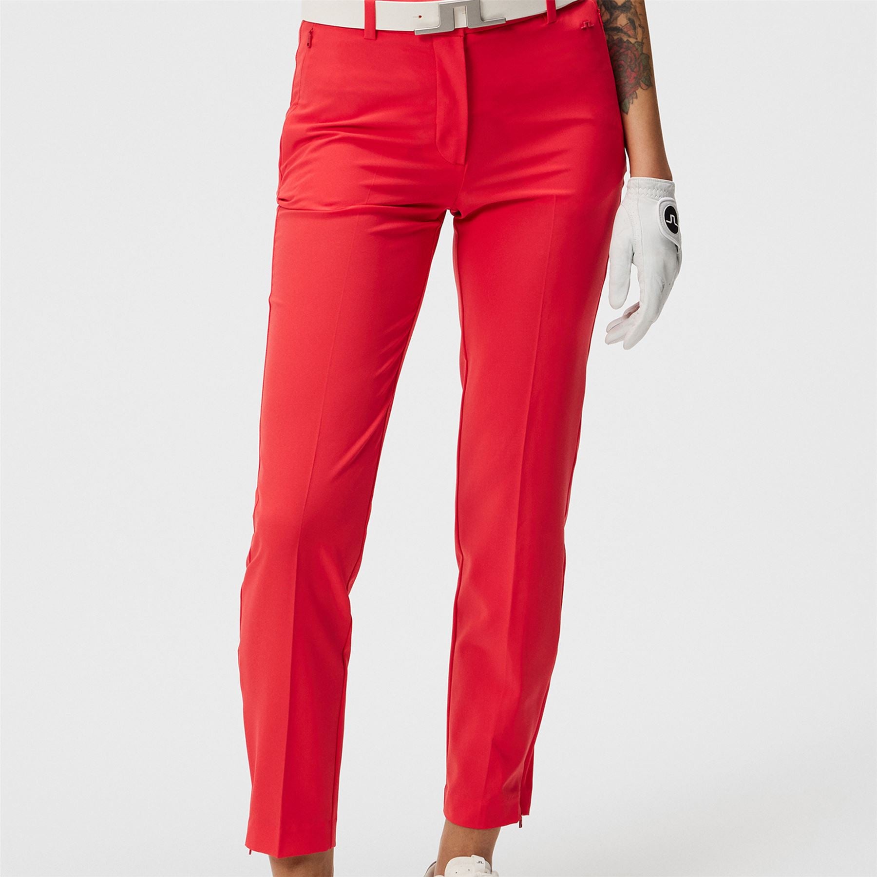 Womens Pia High Stretch Pants Bittersweet