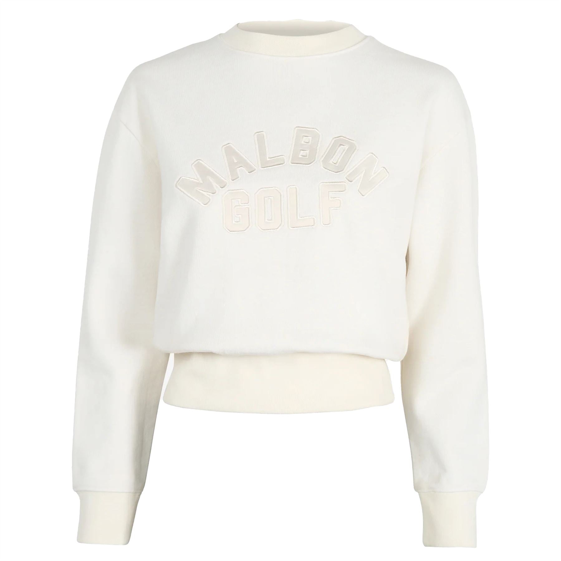 Womens Ivy Crewneck Sweater Bone
