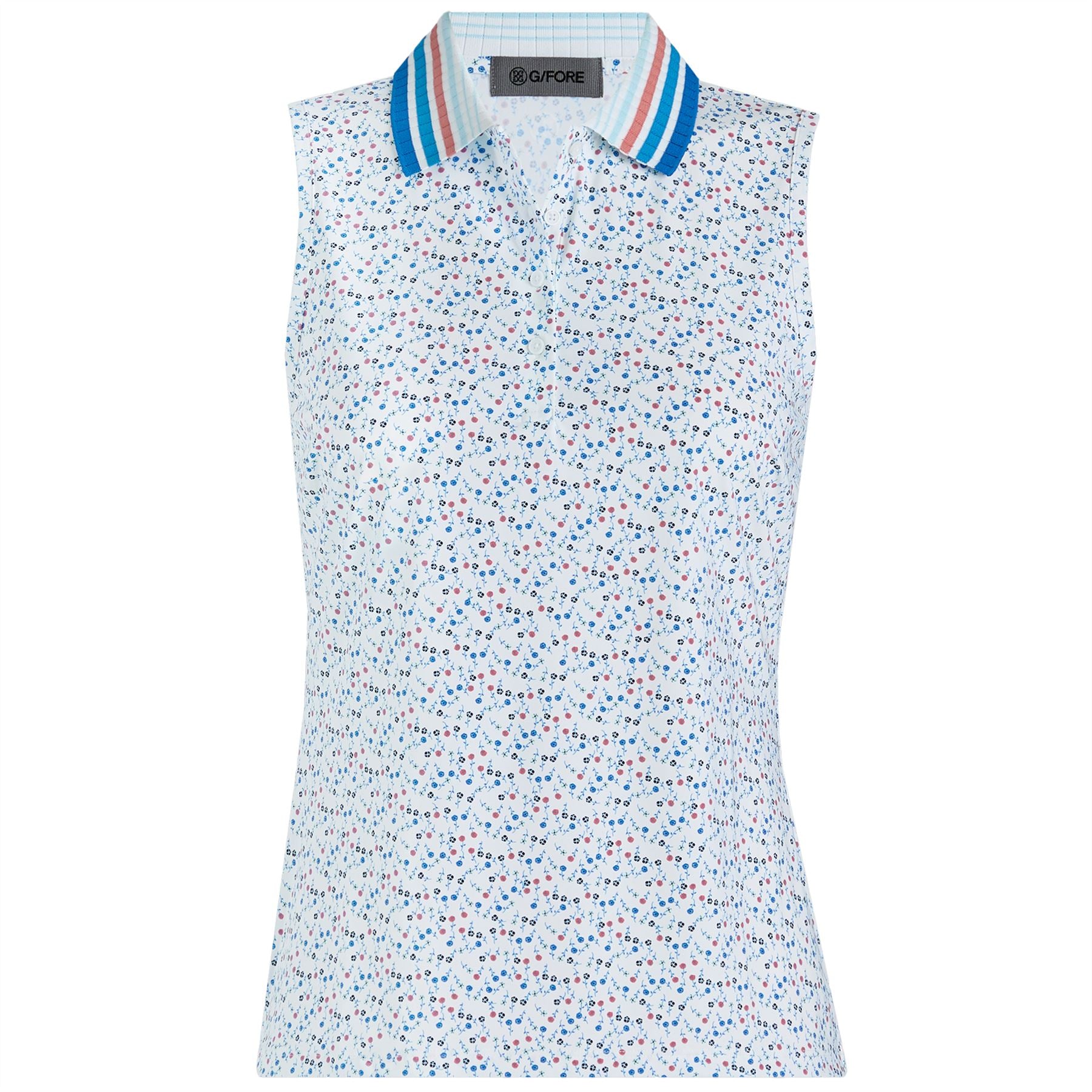 Womens Aye Poppy Silky Tech Nylon SL Polo Snow