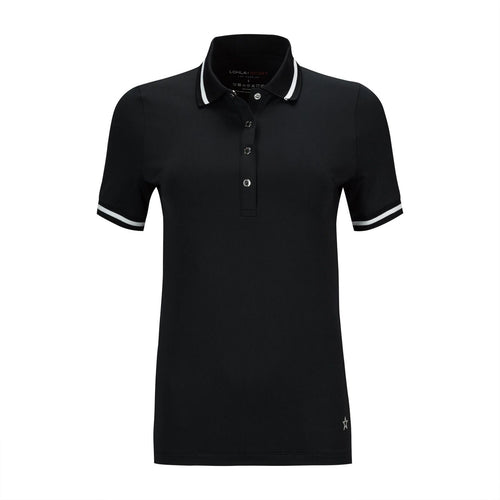 Womens The Mia Polo Navy