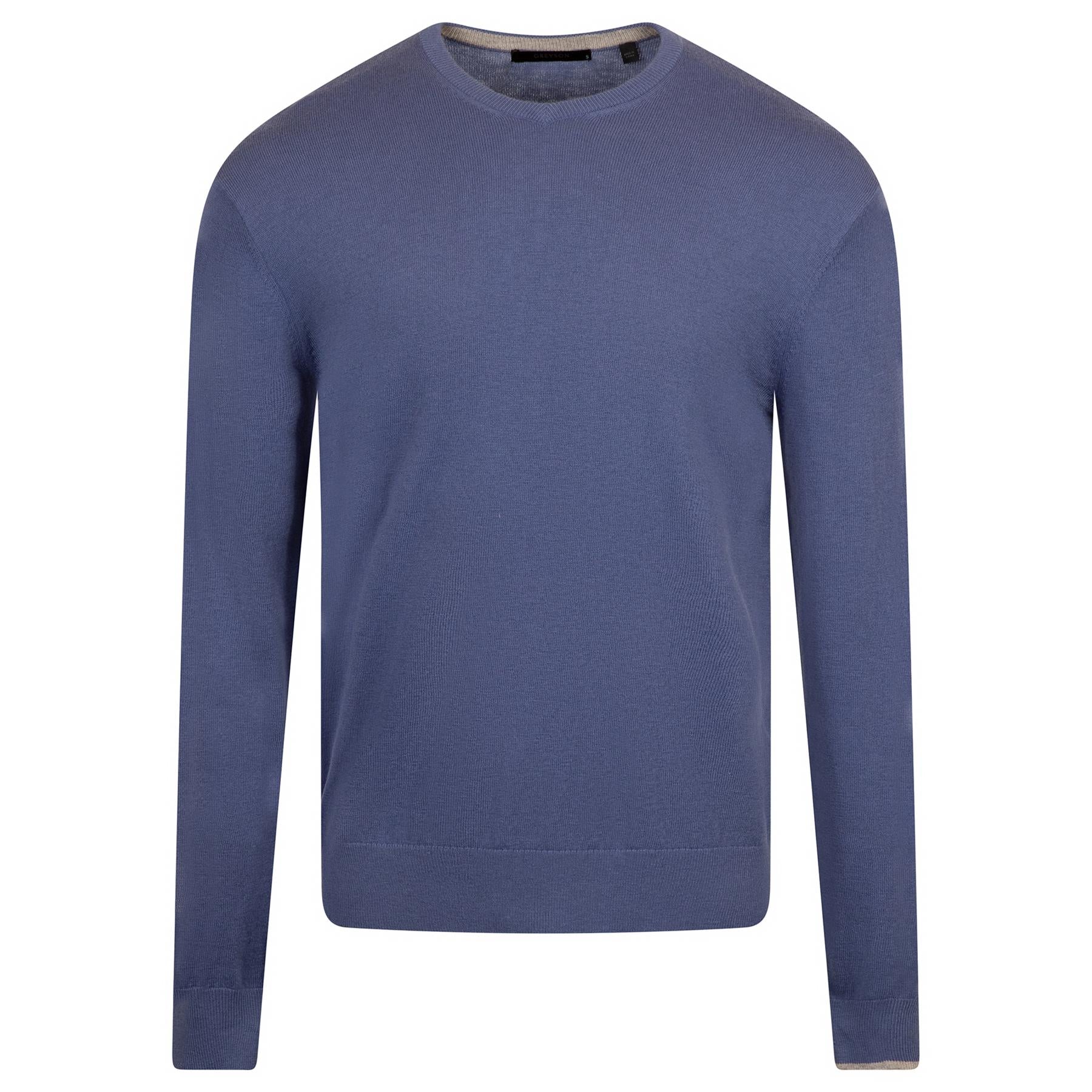 Cheyenne V-Neck Sweater Falcon