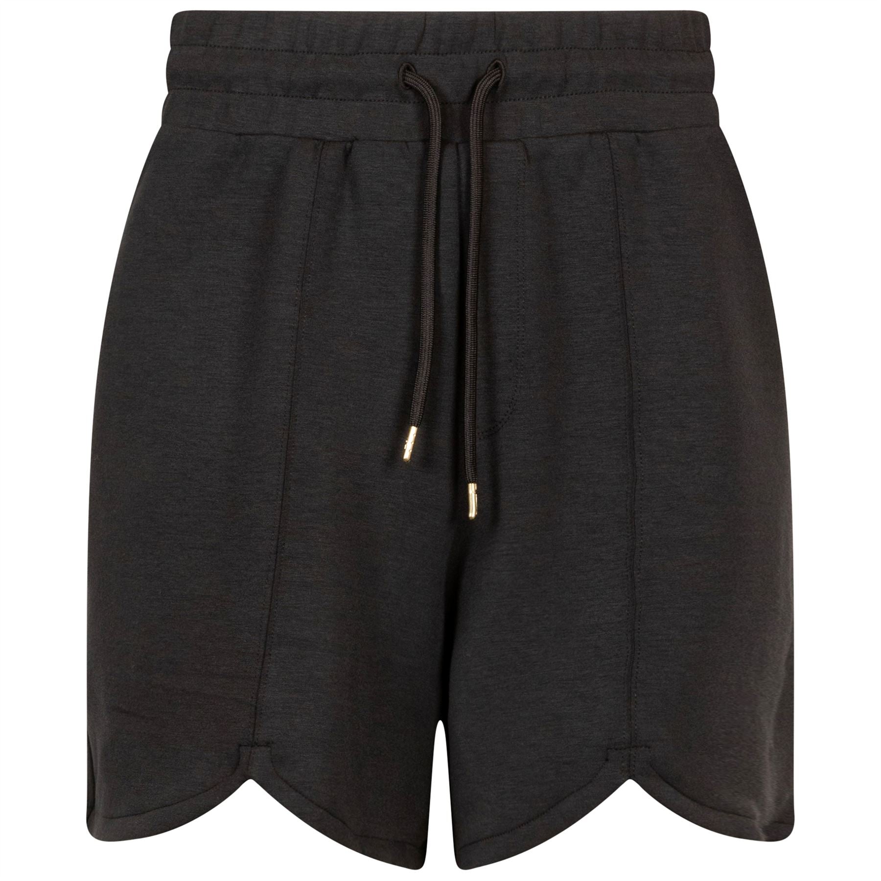 Womens Tulip Lounge Shorts Black