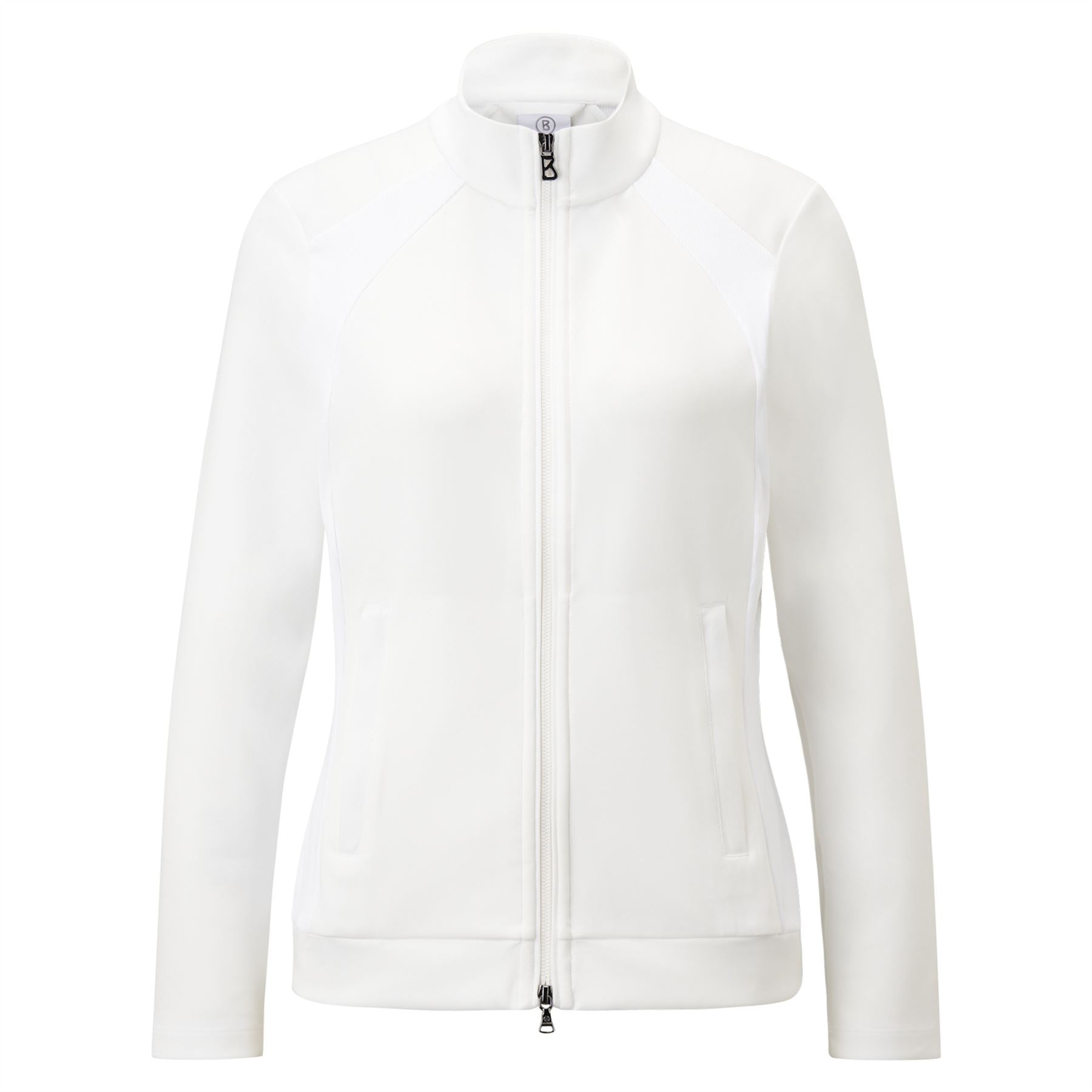 Womens Alena Full Zip Jacket Off White