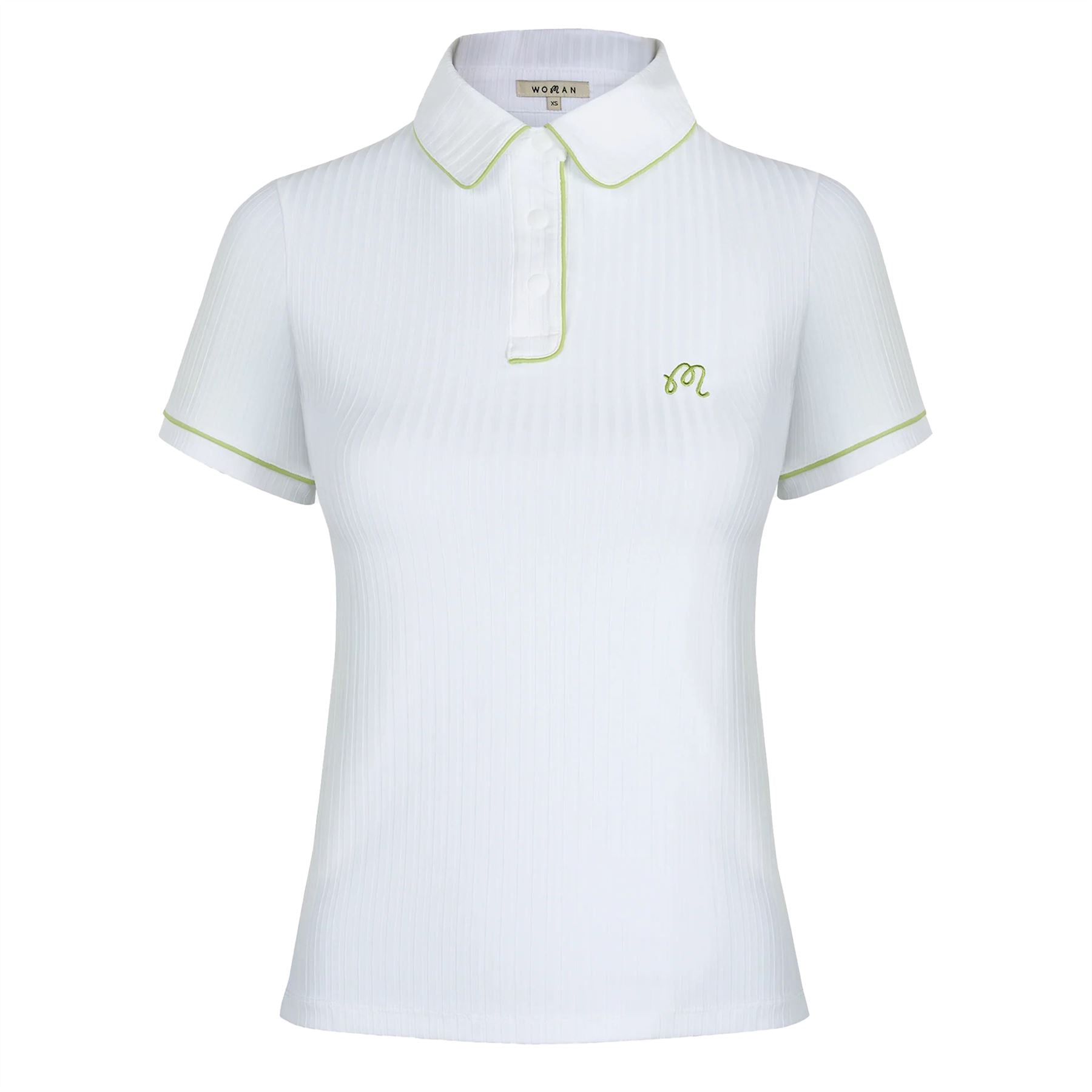 Womens Anna Polo White