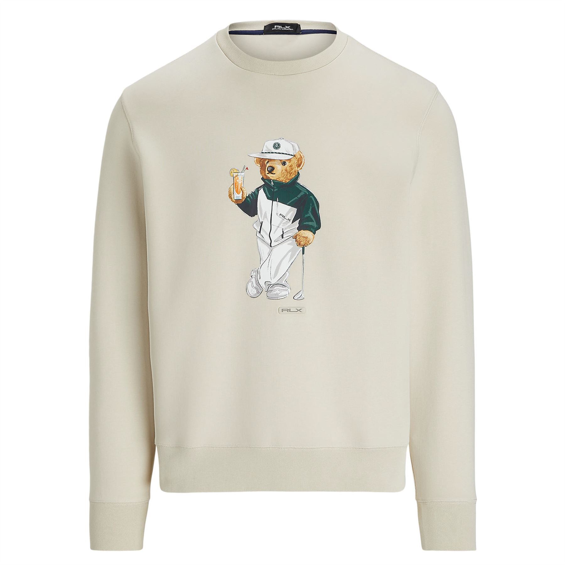 RLX Bear Classic Fit Cotton Sweater Basic Sand