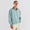 Dove Quarter Zip Mid Layer Light Blue