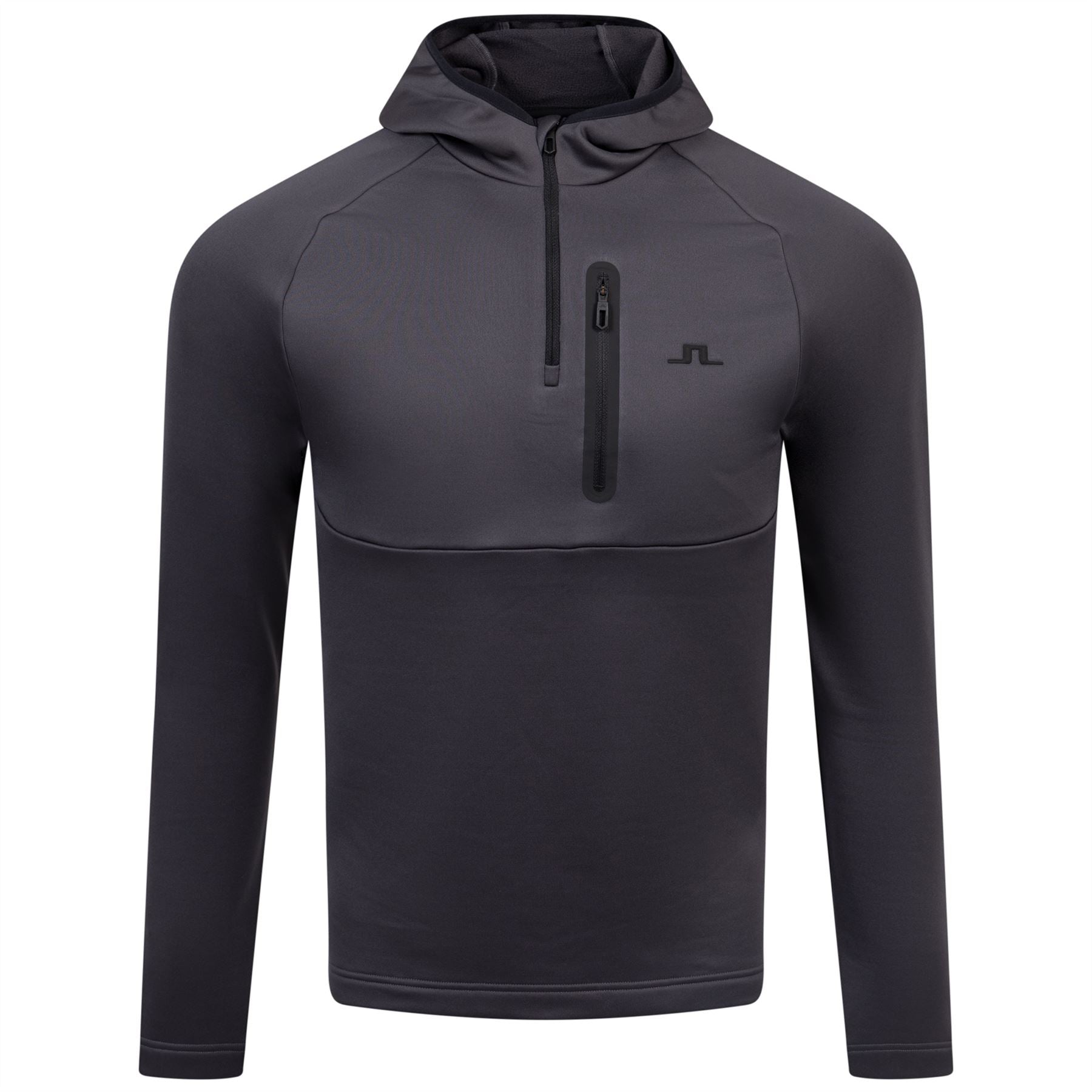 Adam Quarter Zip Hood Asphalt