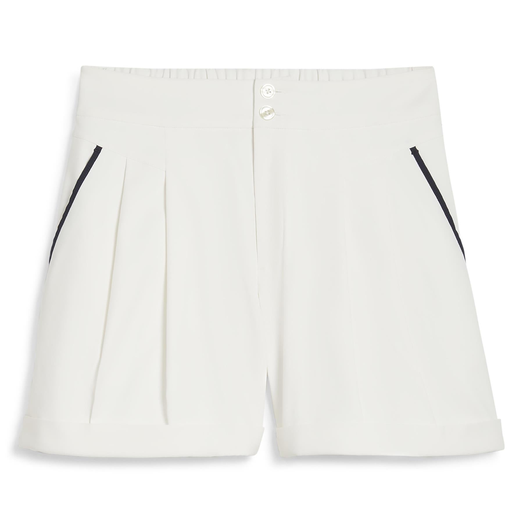 x AP Womens Solid Shorts Warm White