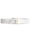 Bernhard Braided Elastic Belt White