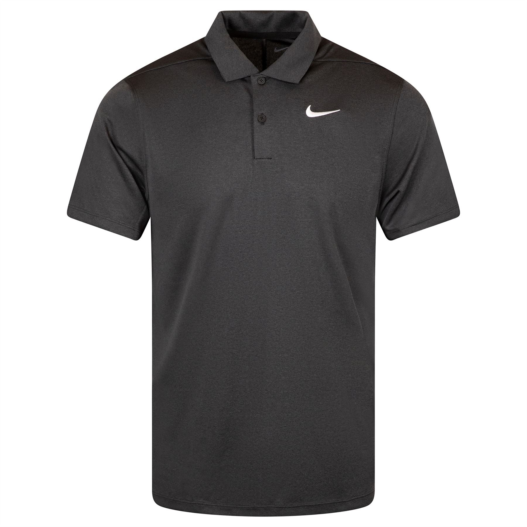 Dri-FIT Victory+ Heather Polo Black