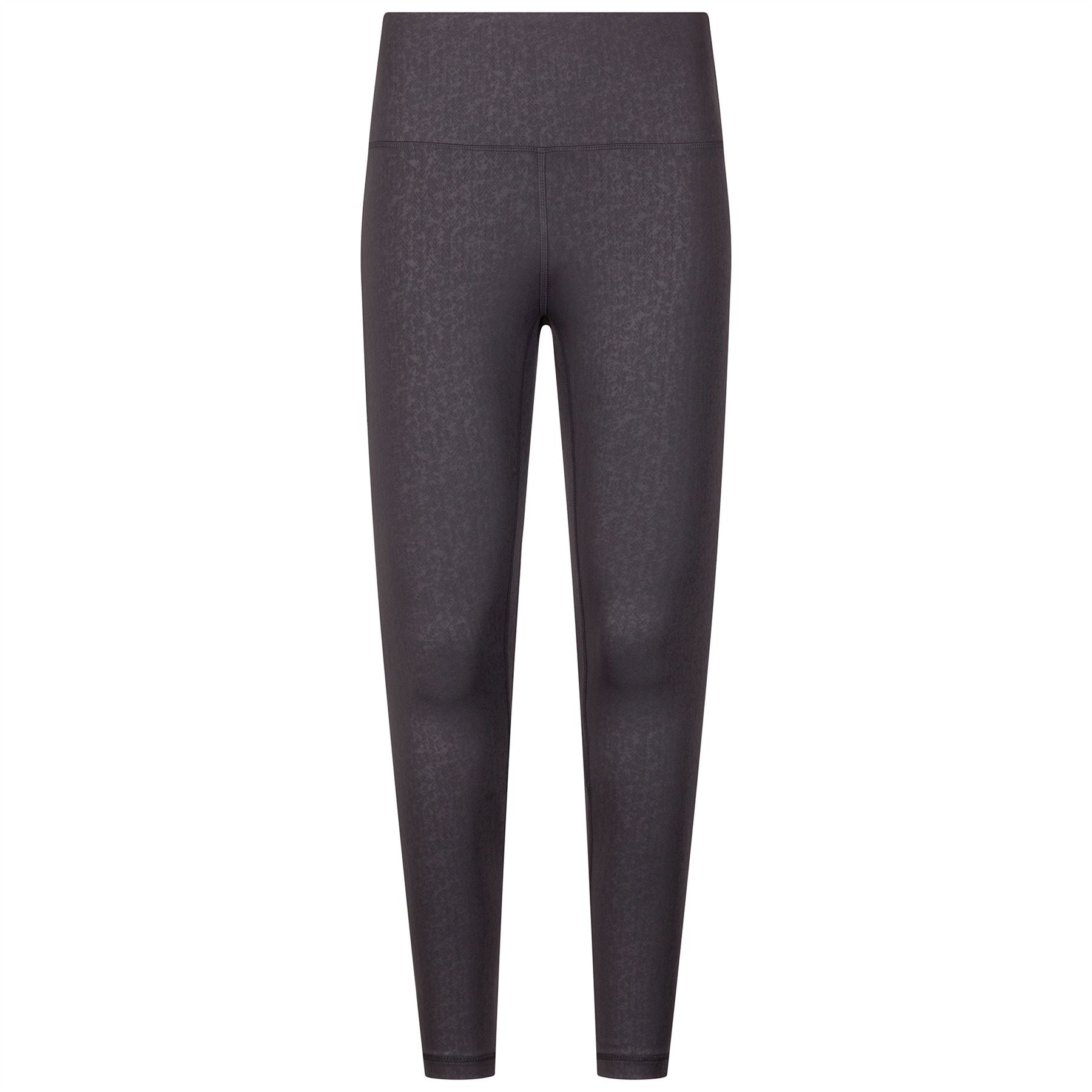 Womens Nova Performance Embossed 7/8 Leggings Graphite