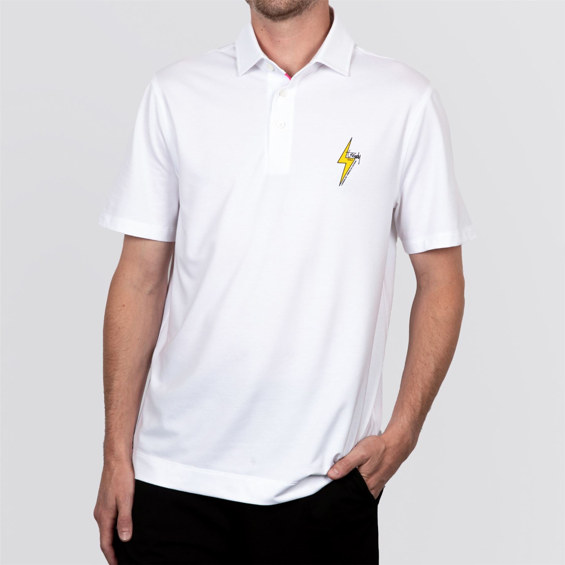 x TRENDYGOLF Limited Edition All Day Polo Snow