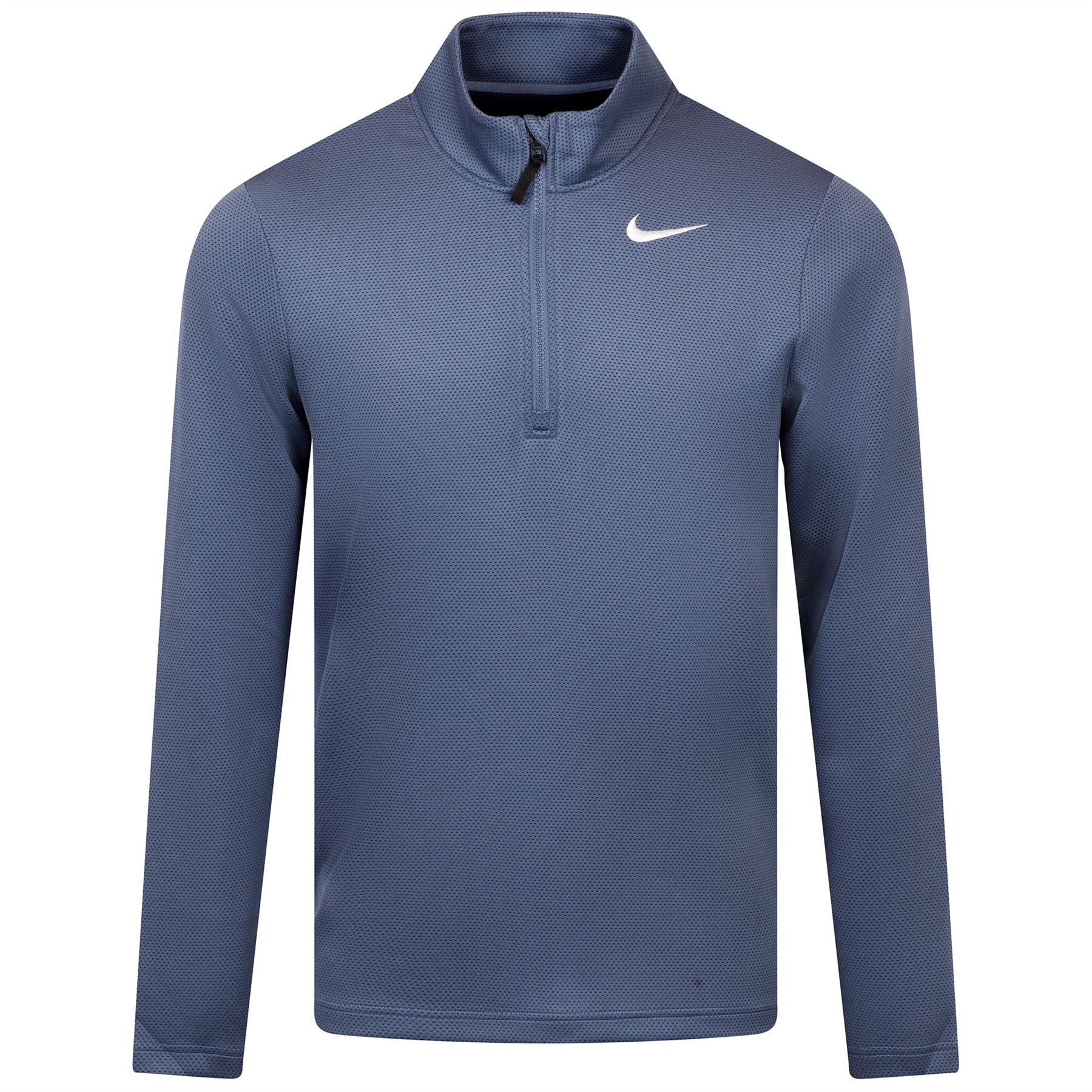 Dri-FIT Therma Flex Half Zip Mid Layer Diffused Blue/Obsidian/White