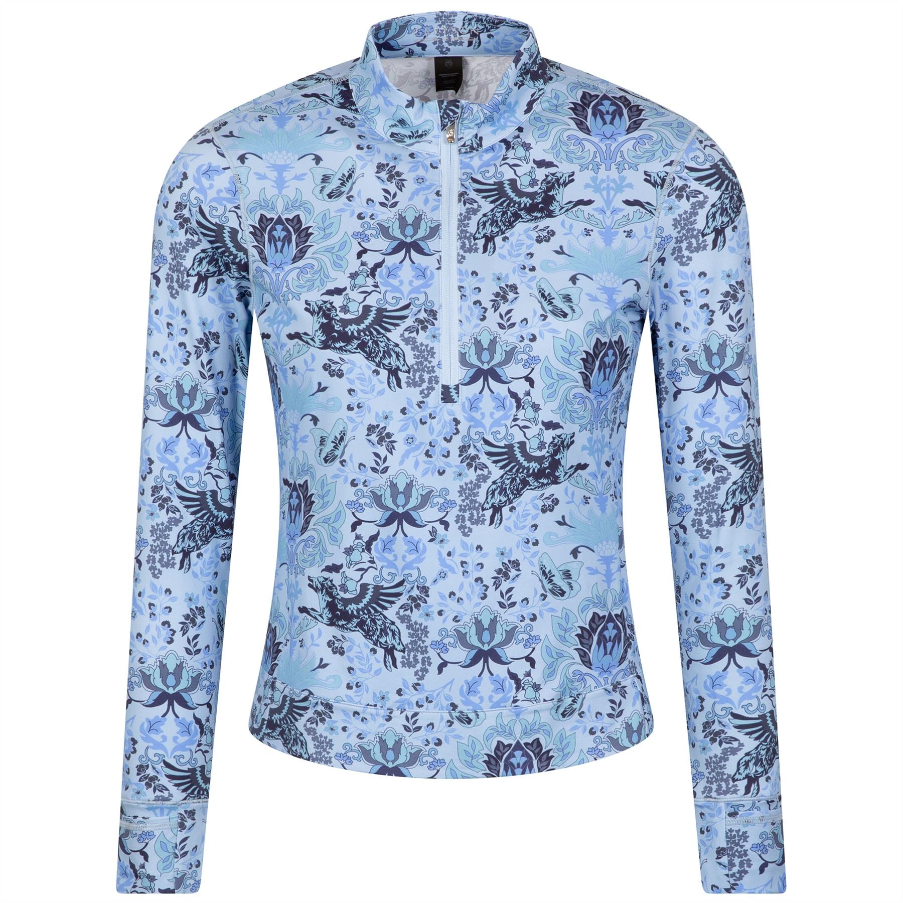 Womens Winged Wolf Halley II Mid Layer Wolf Blue