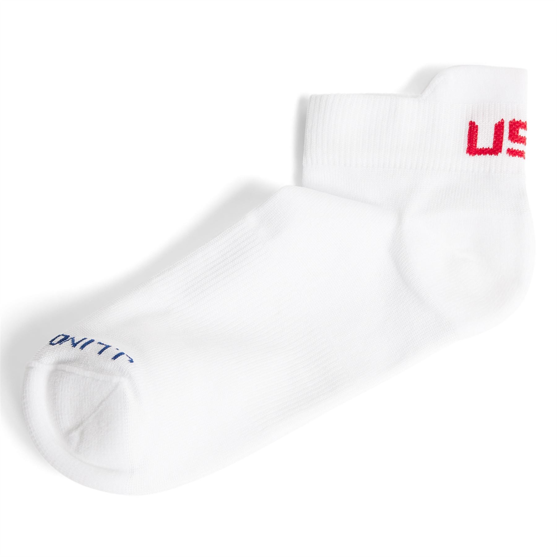Womens Lei Short Ankle Knitted Socks Flame Scarlet