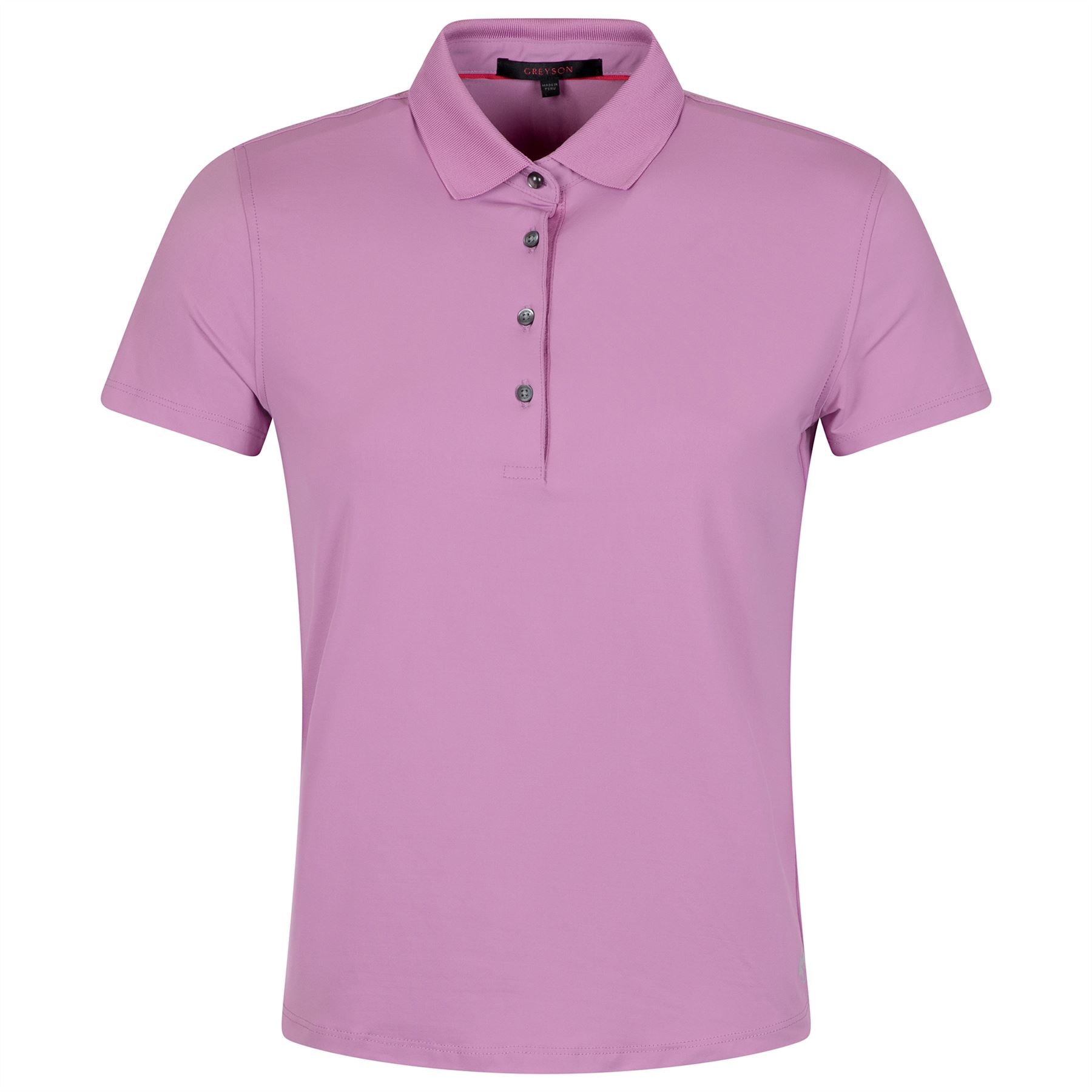 Womens Scarlett Crowley Collar Polo Peony