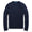 Cable-Knit Cotton Sweater Hunter Navy