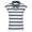 Womens Karley Boat Stripe Polo True Blue/Snow White