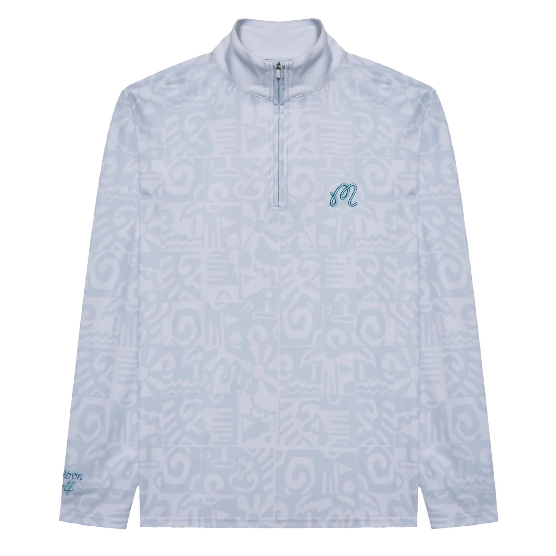 Capo Performance Quarter Zip Silver