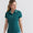 Womens Canterbury Tipped Sport Mesh Polo Deep Jade/Ivory