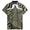KV Regular Fit TX Jersey Dazzle Wave Print Tour Polo Black