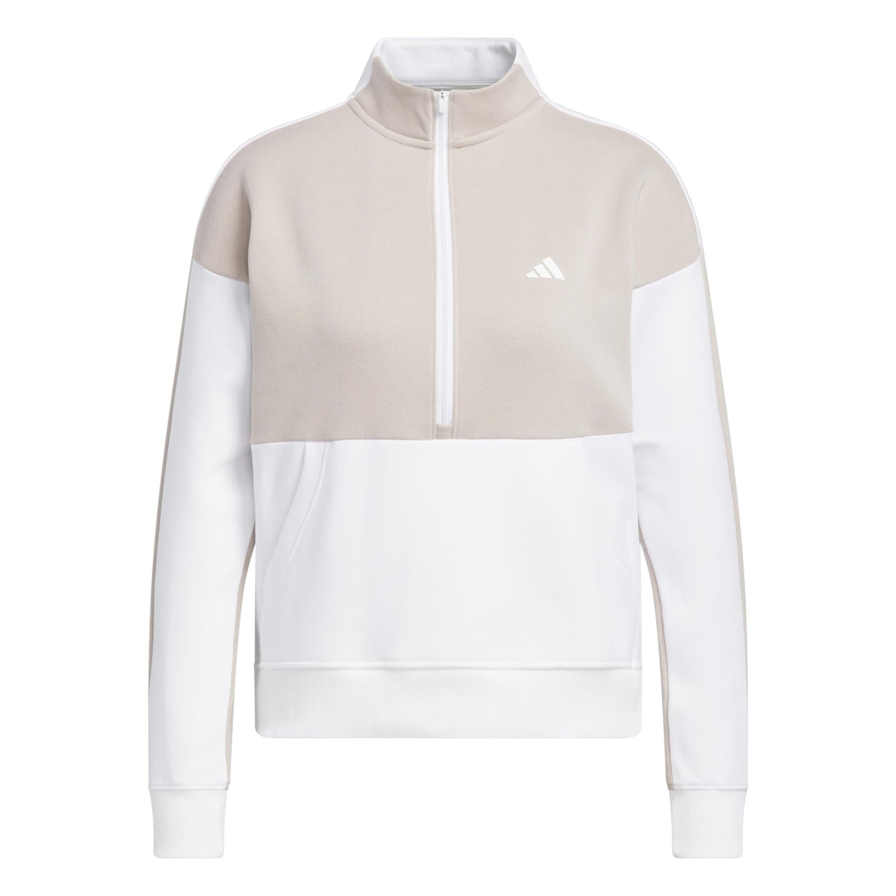 Womens Half Zip Jacket Wonder Taupe