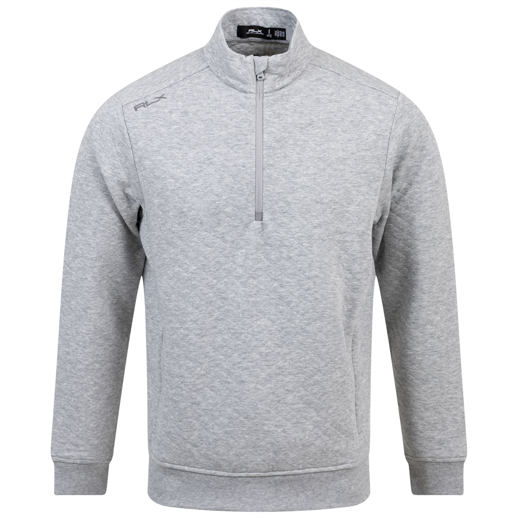 Hybrid Performance Half Zip Andover Heather
