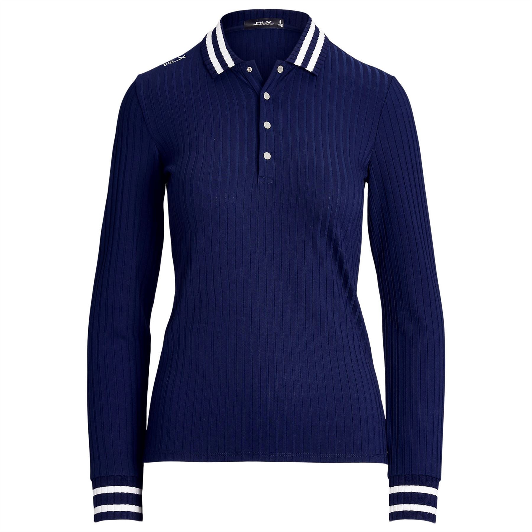 Womens RLX Drop Needle Polo Refined Navy