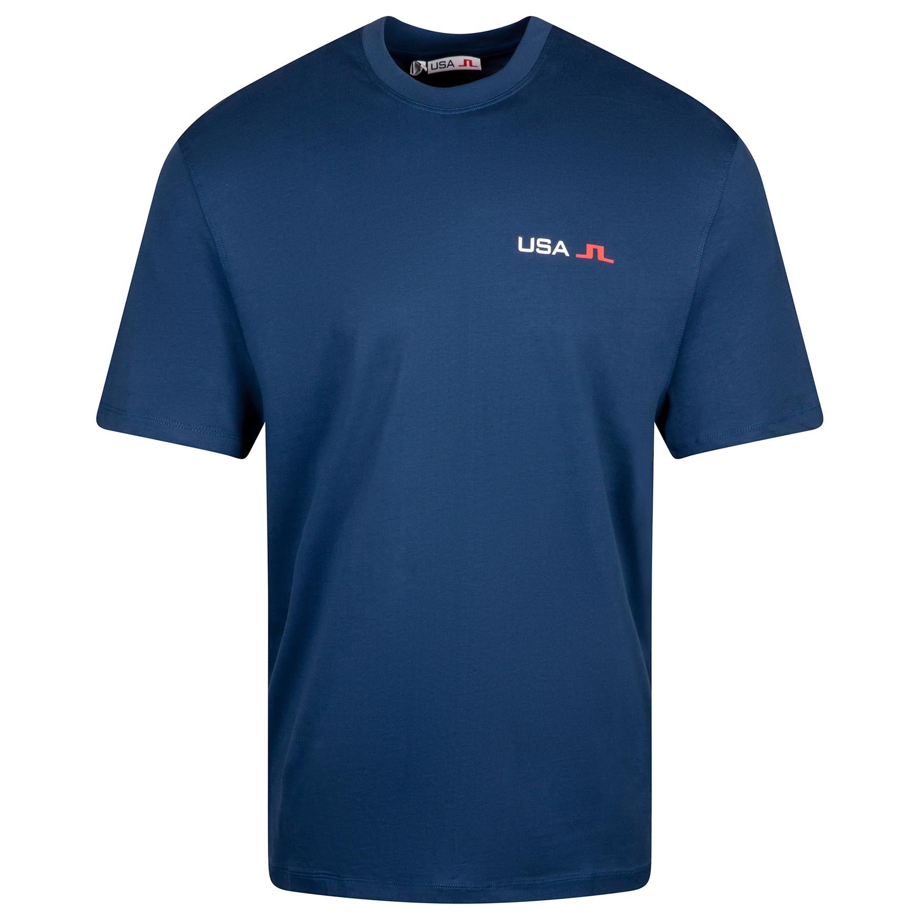 Elie Relaxed Fit Cotton Tee Estate Blue