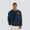 Hudson Sherpa Crewneck Sweater Navy