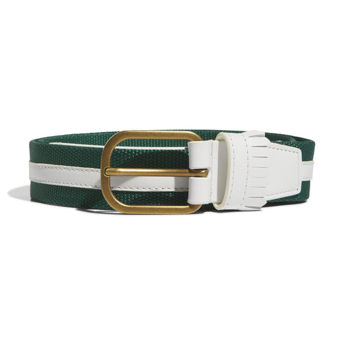 Leather Golf Belt Green