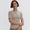 Womens Regina Fitted Tee Taupe Marl