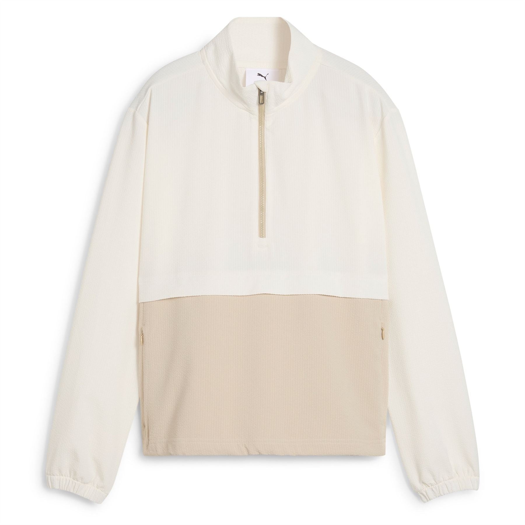 Womens x AP Seersucker Anorak Warm White