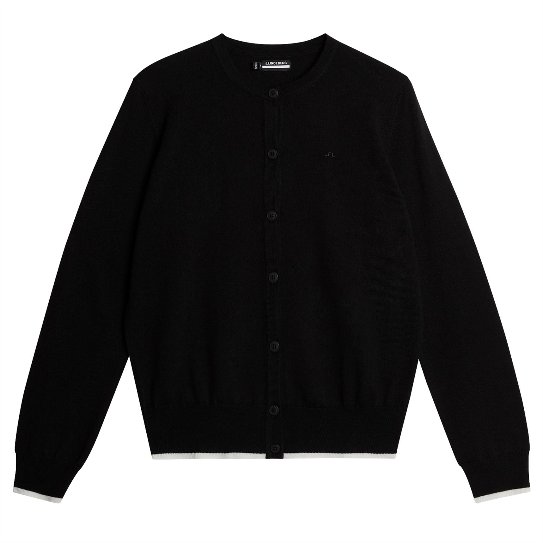 Womens Joanna Tour Merino Knitted Cardigan Black