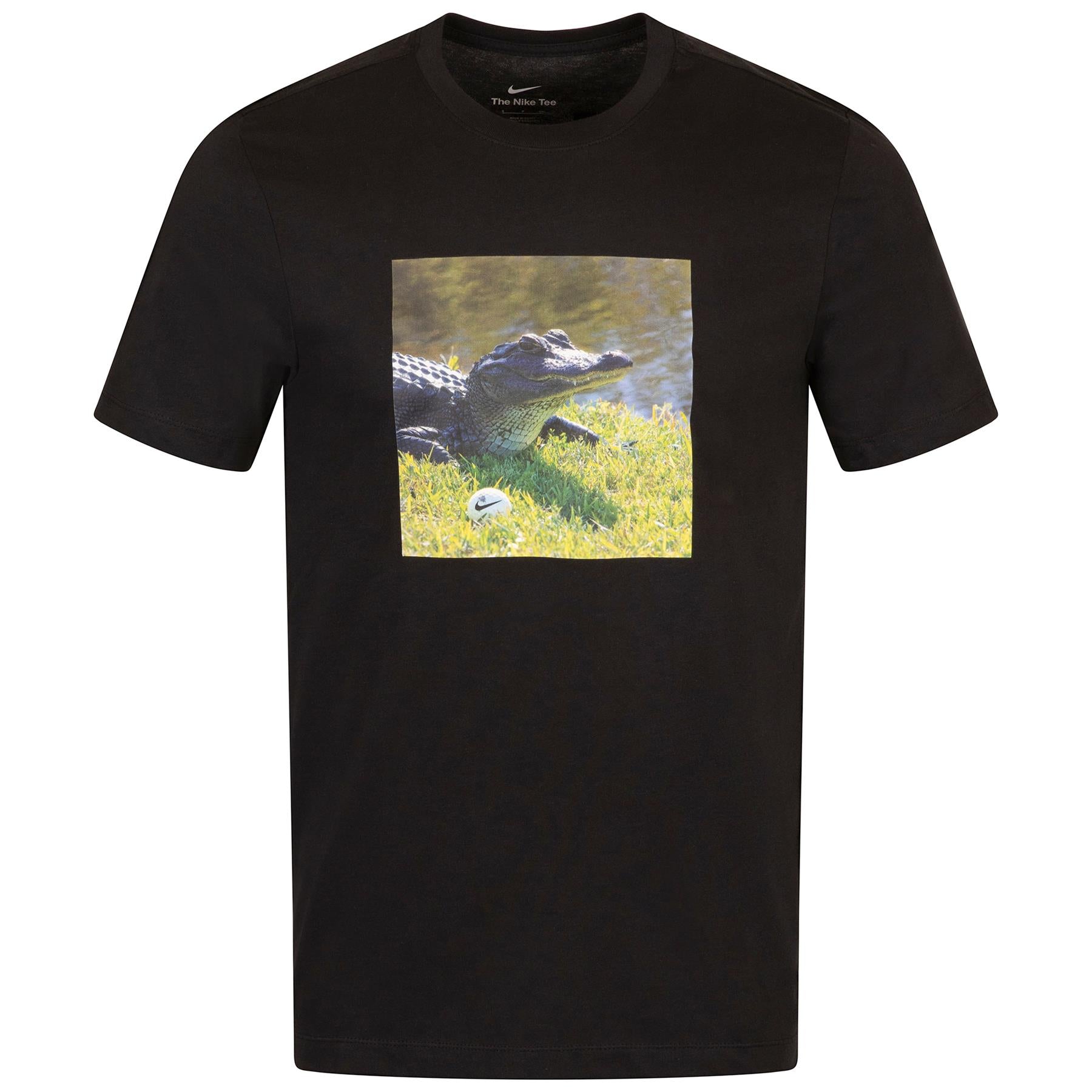 Golf Cotton Tee Black