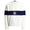 RLX Crest Logo Bold Stripe Sweater Ceramic White/Refined Navy