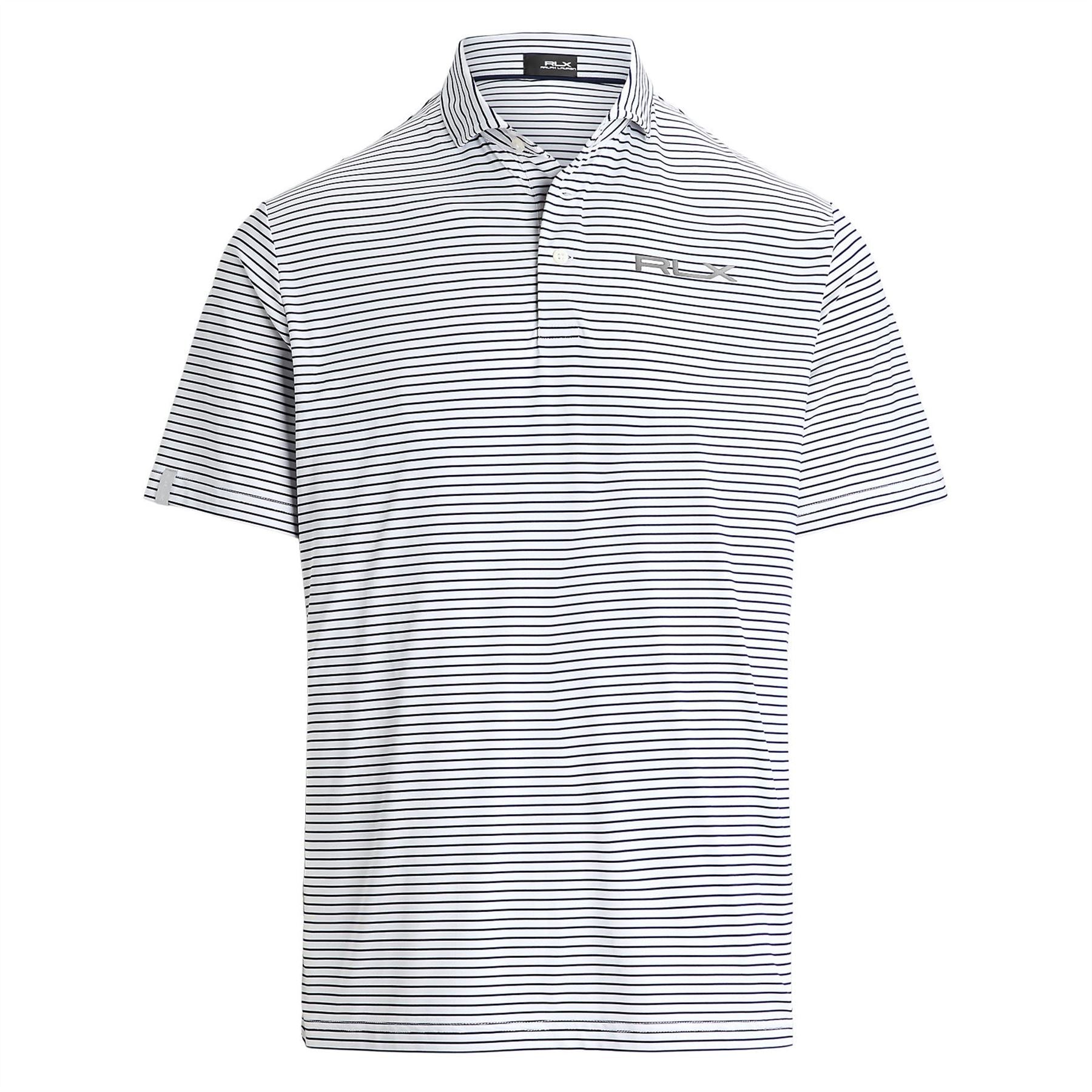 Performance Polo Shirt Ceramic White/Refined Navy