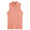 Womens Dena Sleeveless TX Jersey Polo Burnt Coral