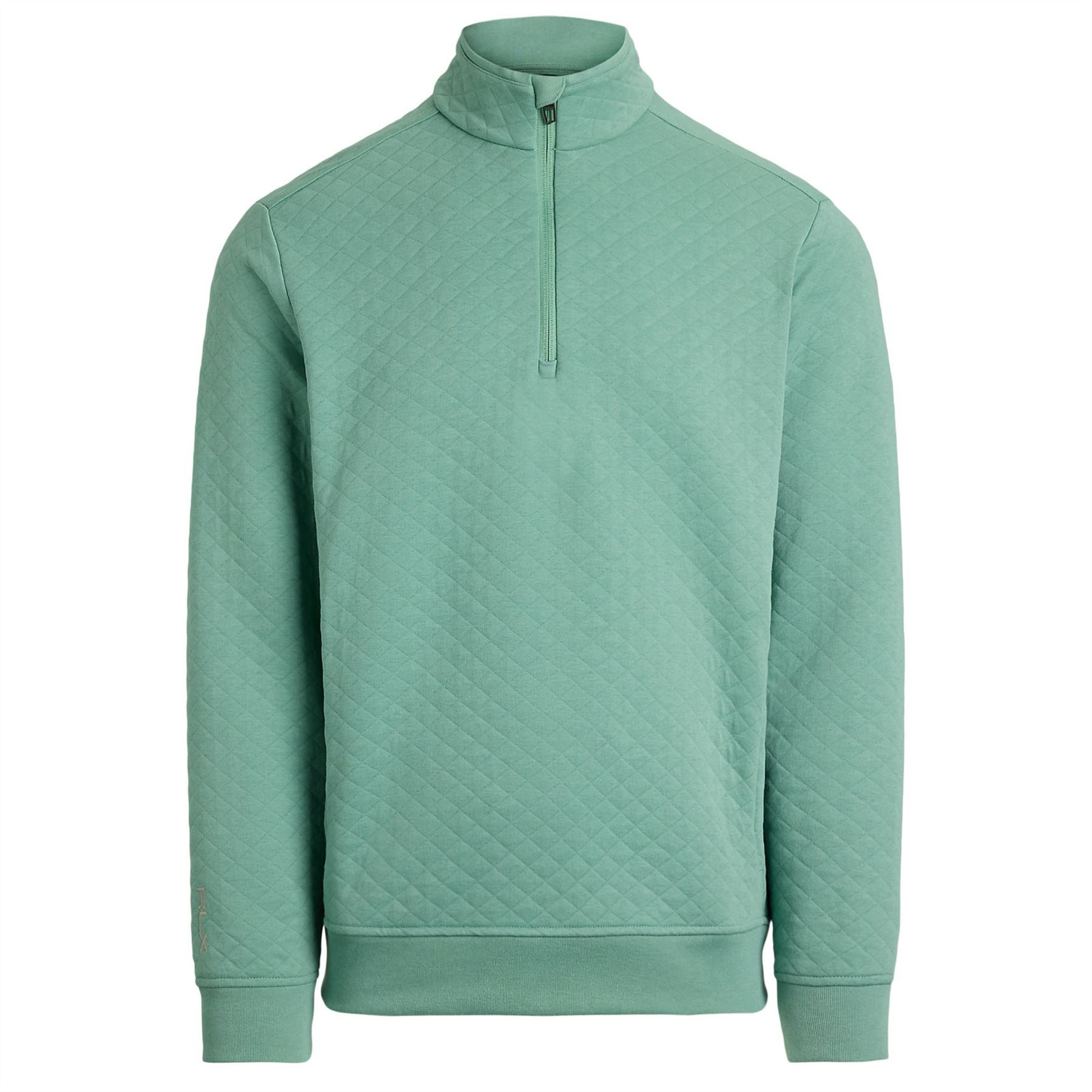 RLX Quilted Double Knit Sweatshirt Faded Mint