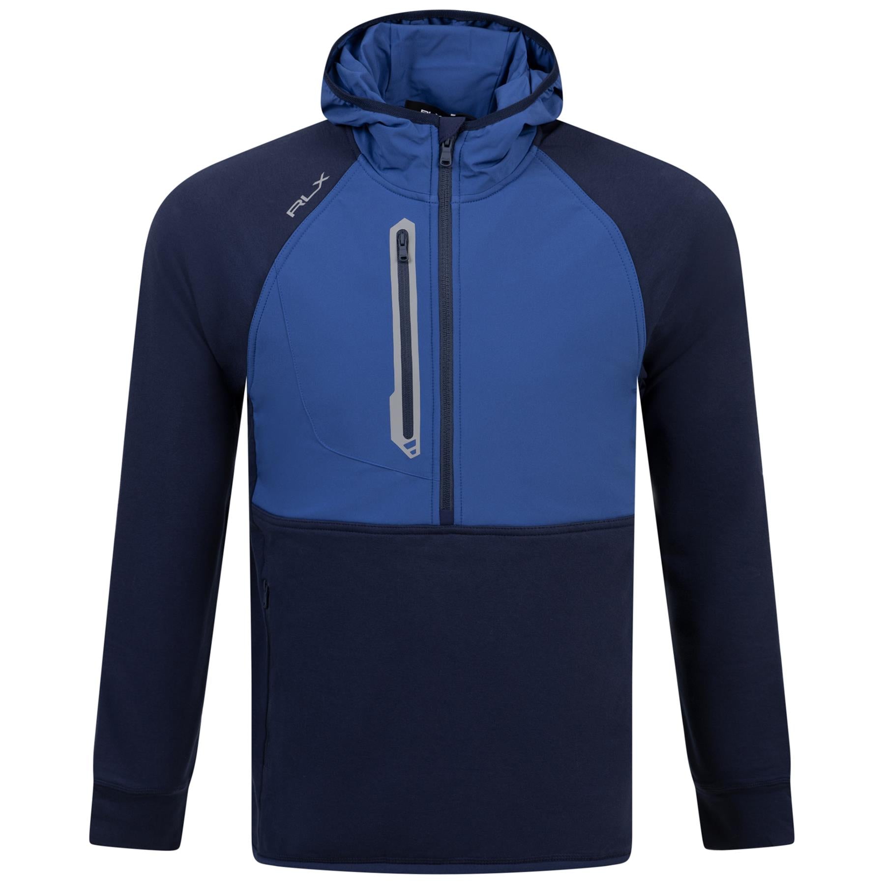 Classic Fit Hybrid Performance Hoodie Beach Royal/Refined Navy