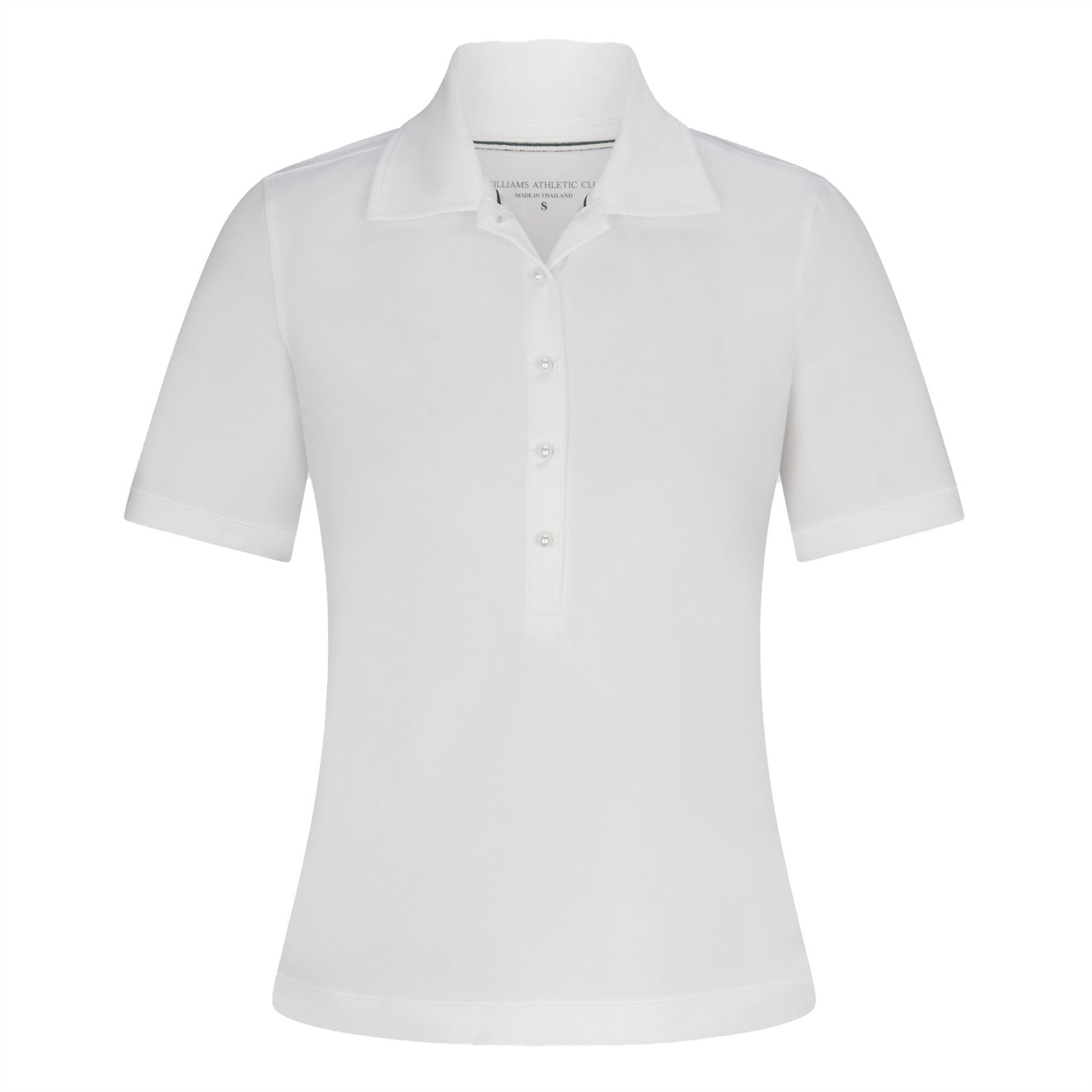Womens Suki Polo Pearl White