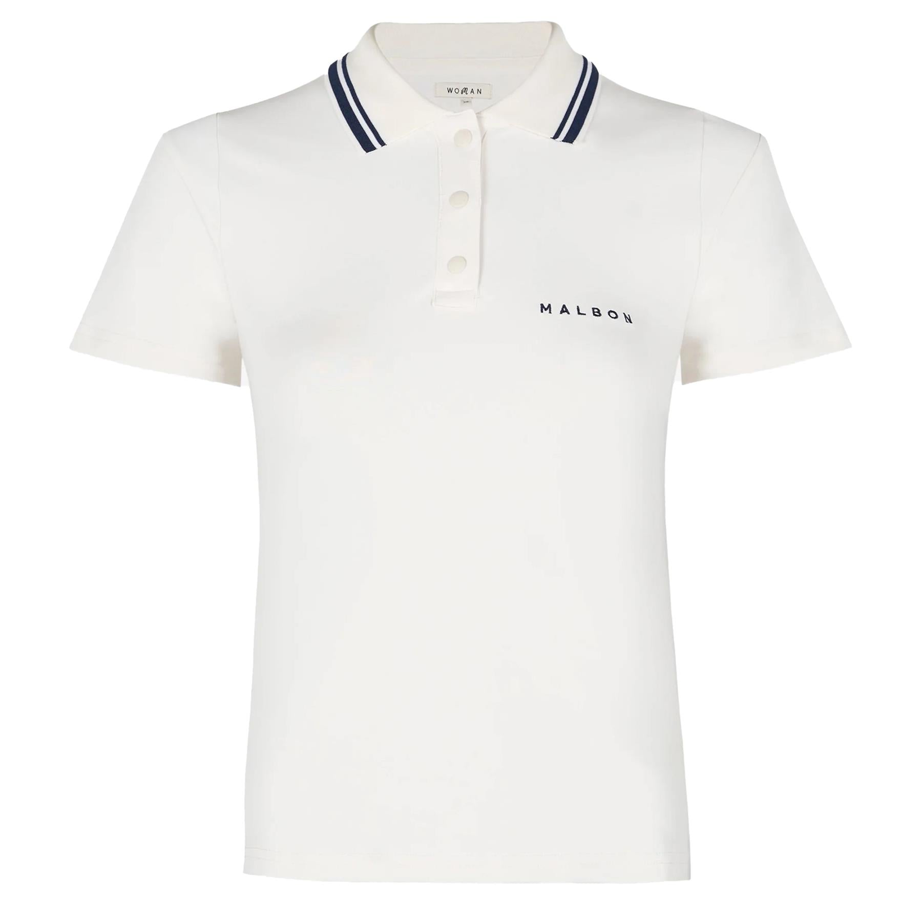 Womens Andrea Polo White